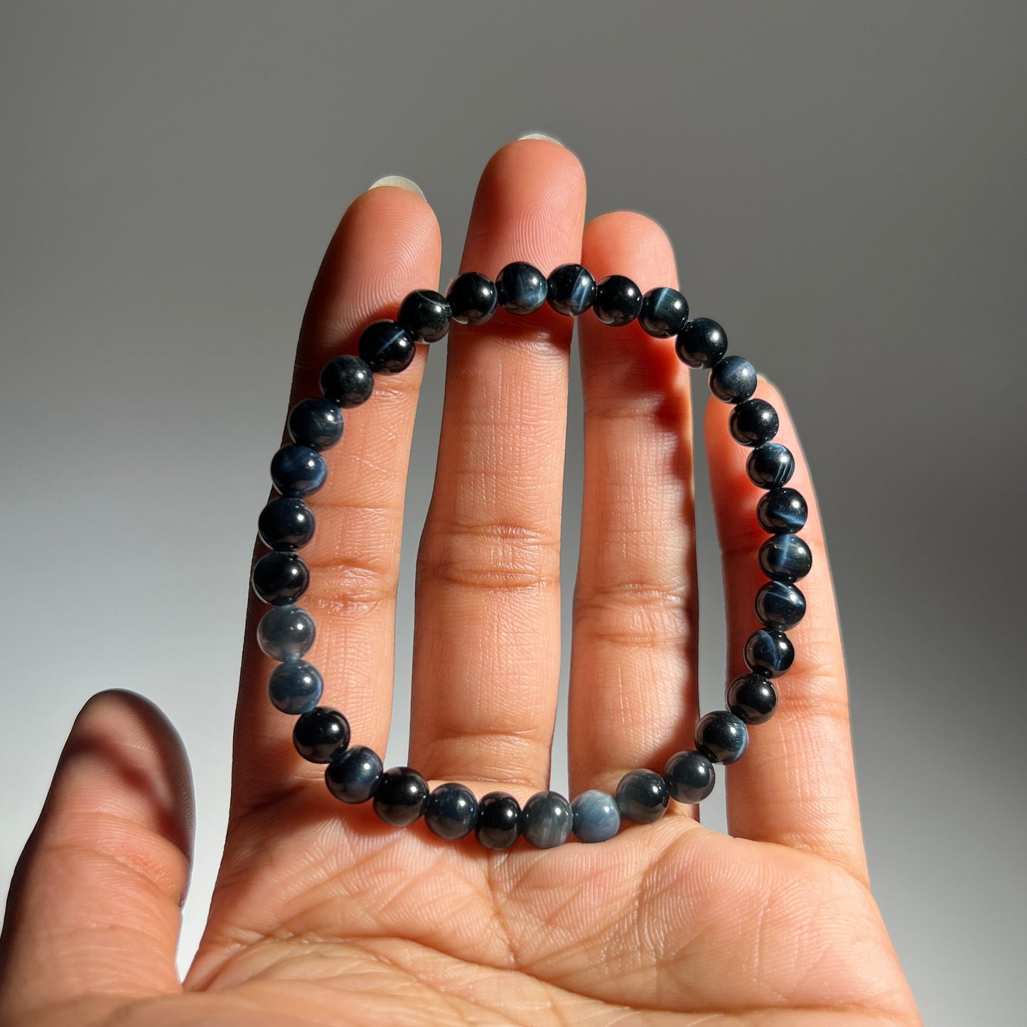 Blue Tiger Eye (Hawk's Eye) - 18cm