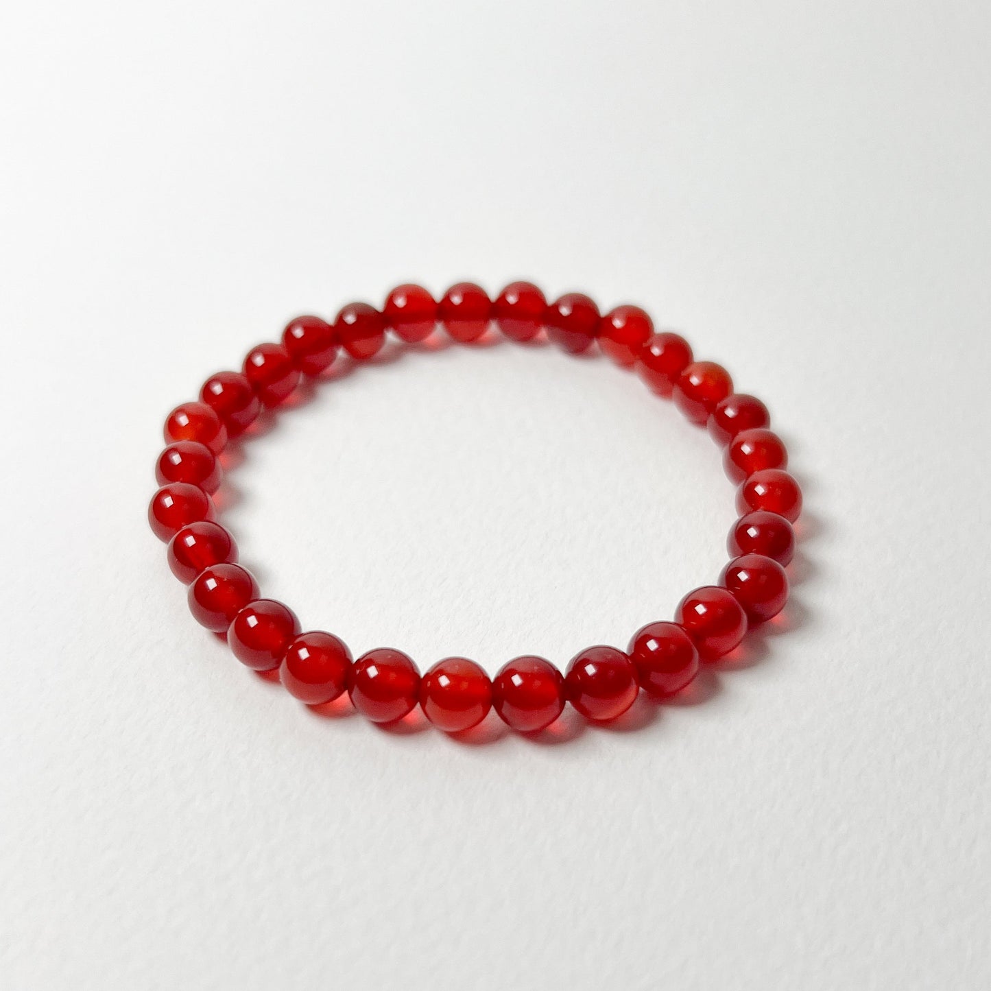 Red Carnelian- 6mm