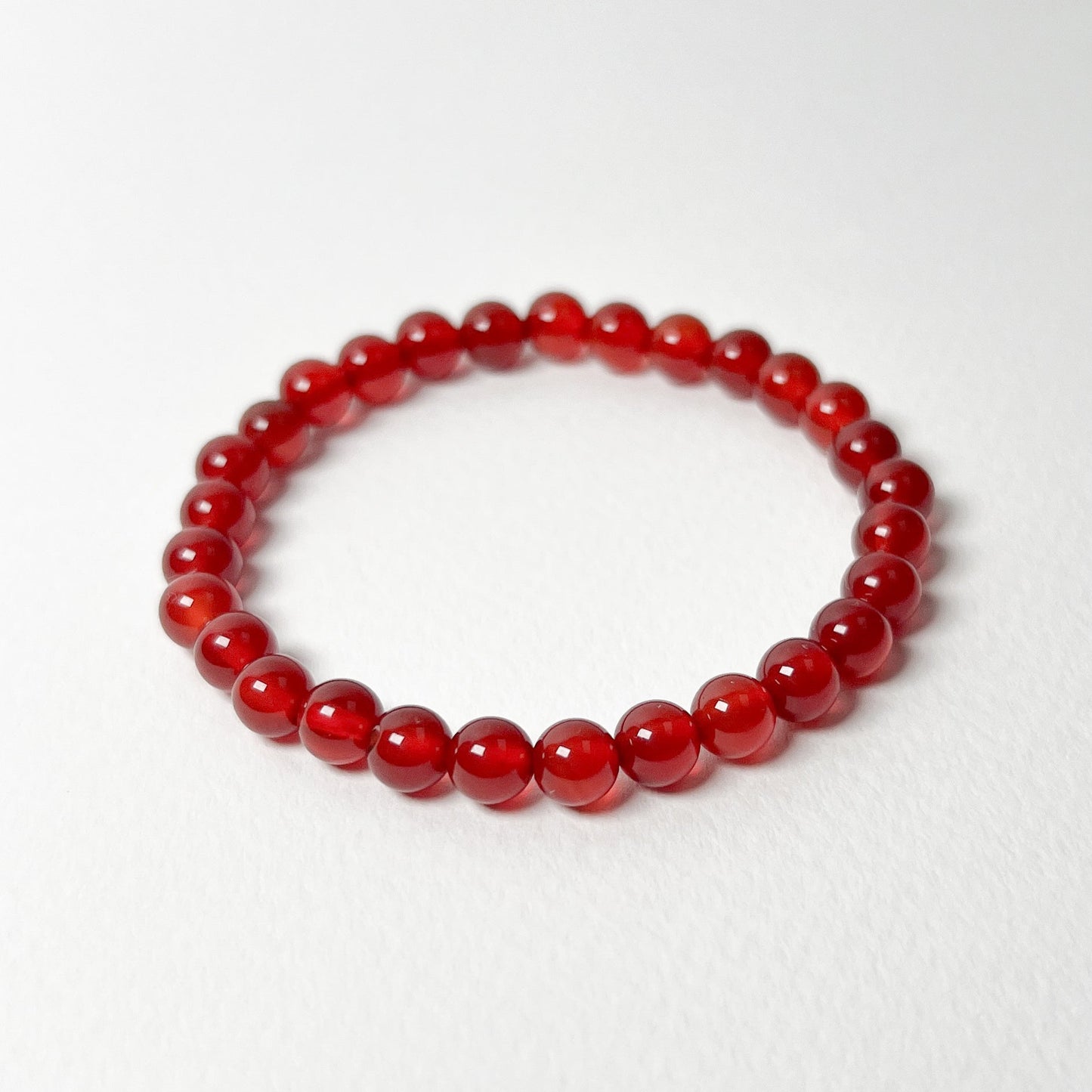 Red Carnelian- 6mm