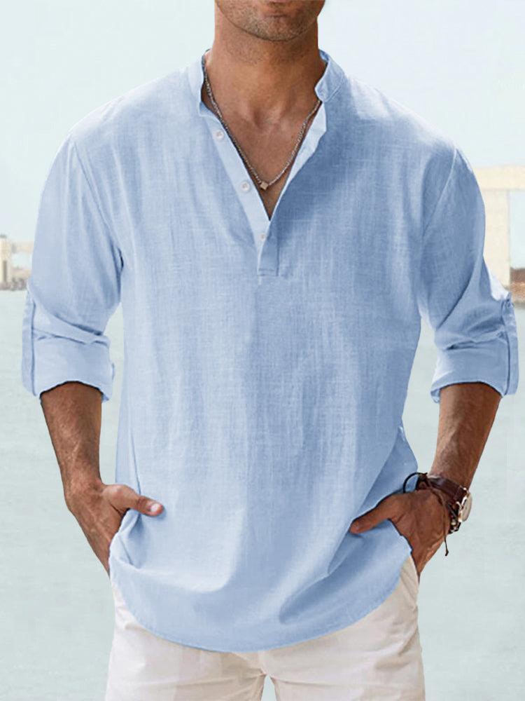 Men's linen T-shirt