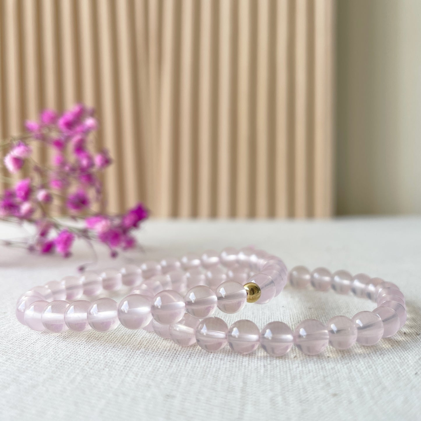 Rose Quartz - 16cm