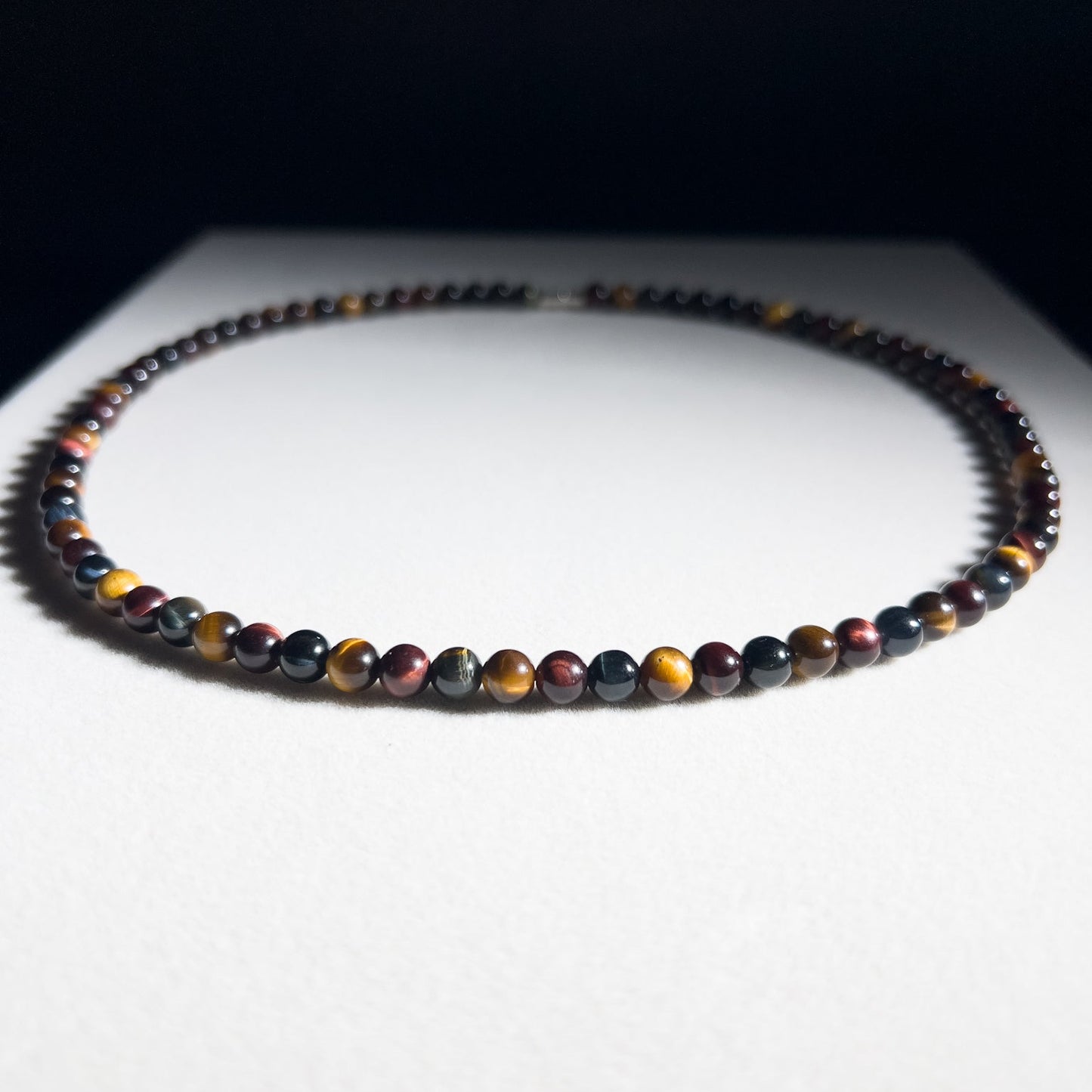 Apex Necklace | Colourful Tiger's Eye