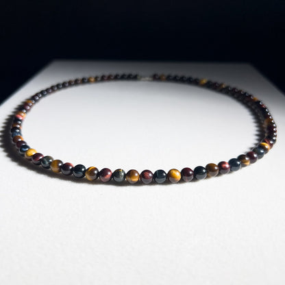 Apex Necklace | Colourful Tiger's Eye