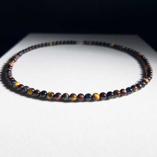 Apex Necklace | Colourful Tiger's Eye