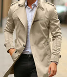 Men's elegant trench coat
