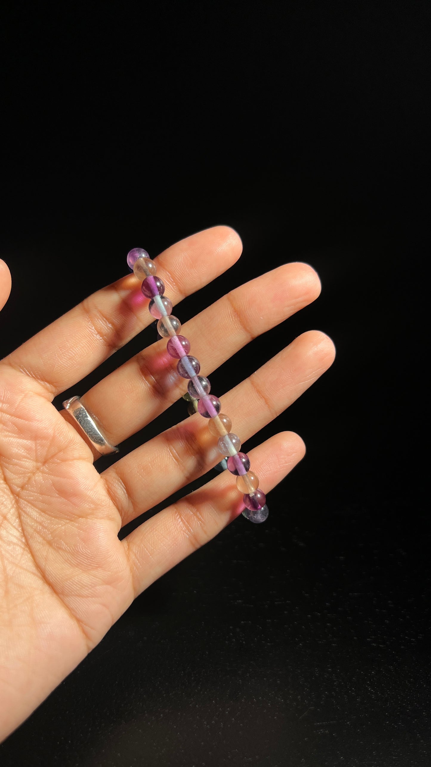Rainbow Fluorite - 6mm