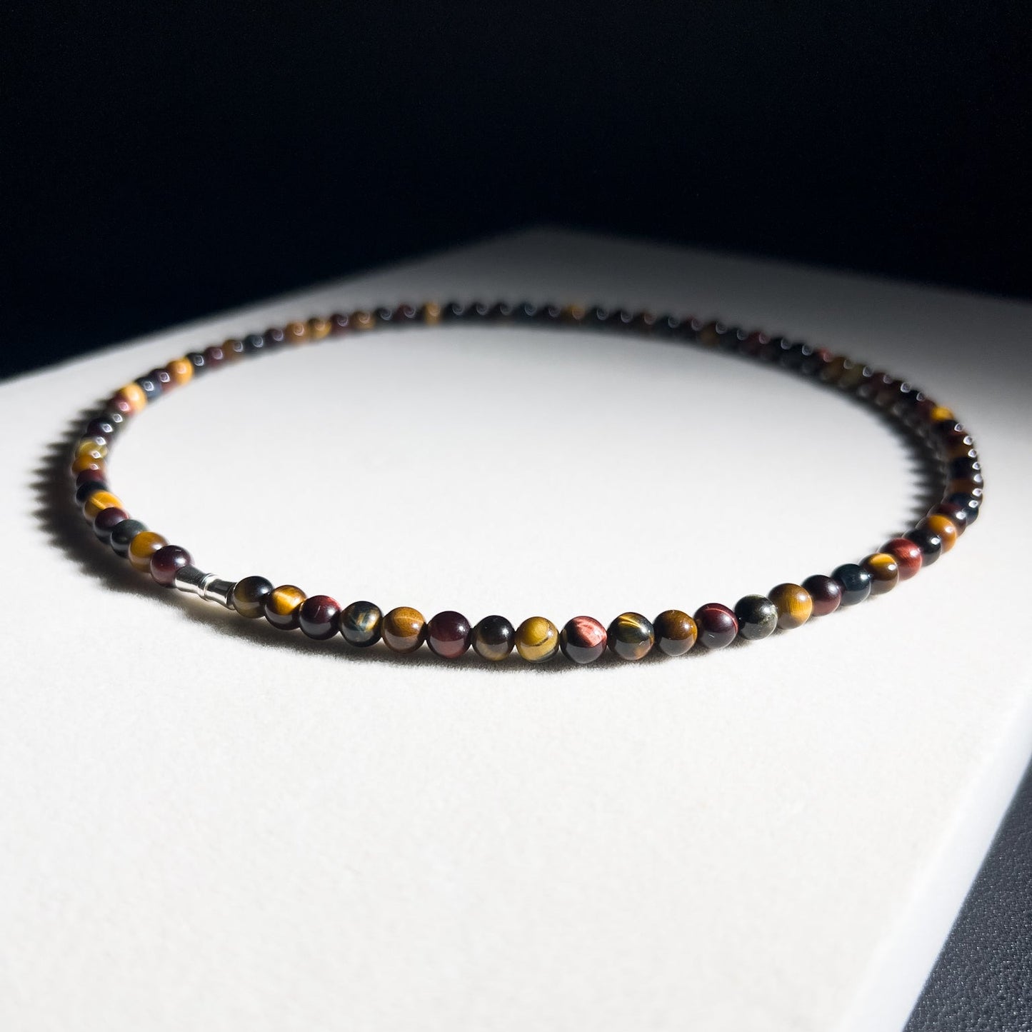 Apex Necklace | Colourful Tiger's Eye