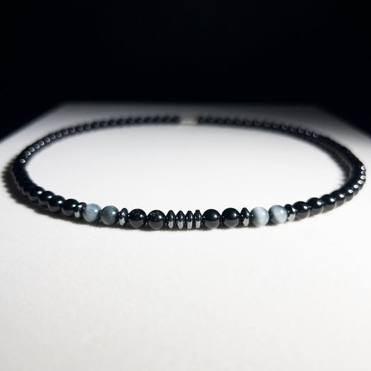 Guardian Necklace | Grey Tiger's Eye