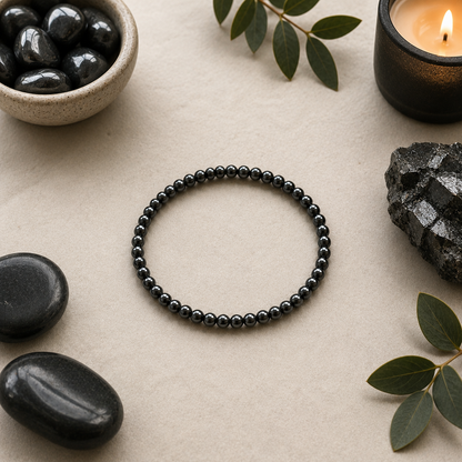 Hematite Bracelet - 4mm