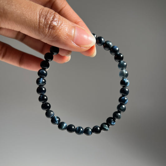 Blue Tiger Eye (Hawk's Eye) - 17cm