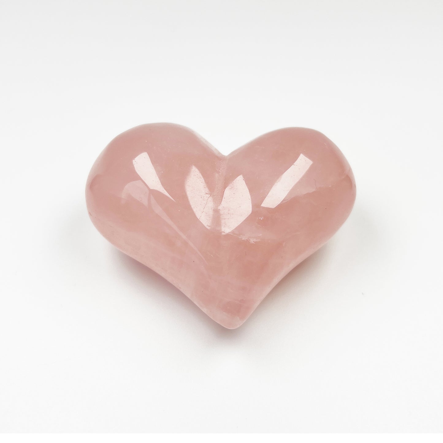 Rose Quartz Heart 4