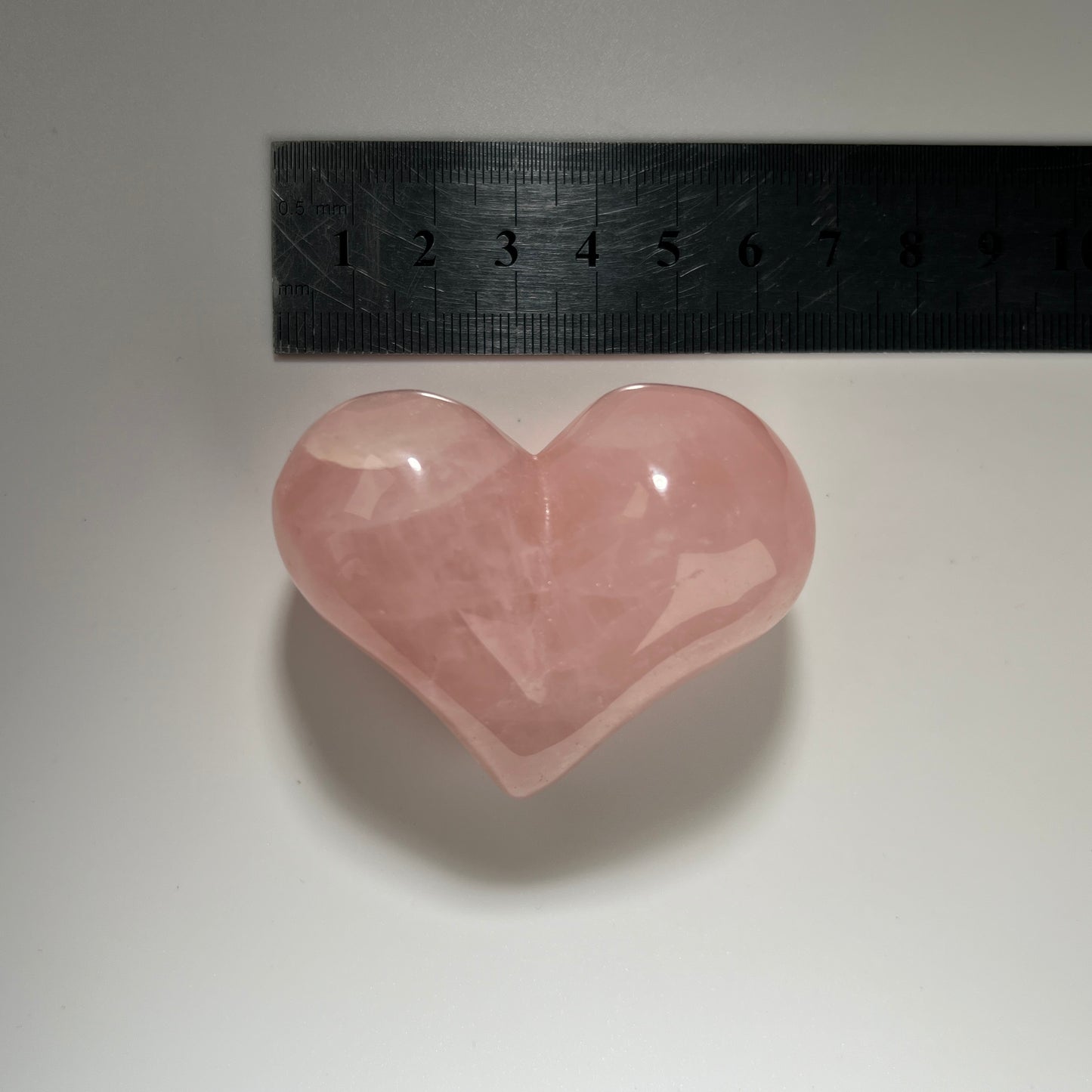 Rose Quartz Heart 4
