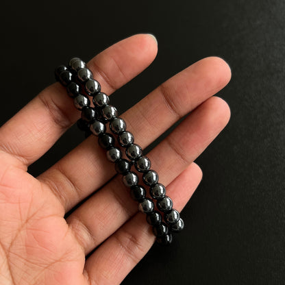 Hematite and Black Obsidian - 16cm