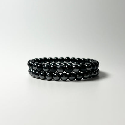 Hematite and Black Obsidian - 16cm
