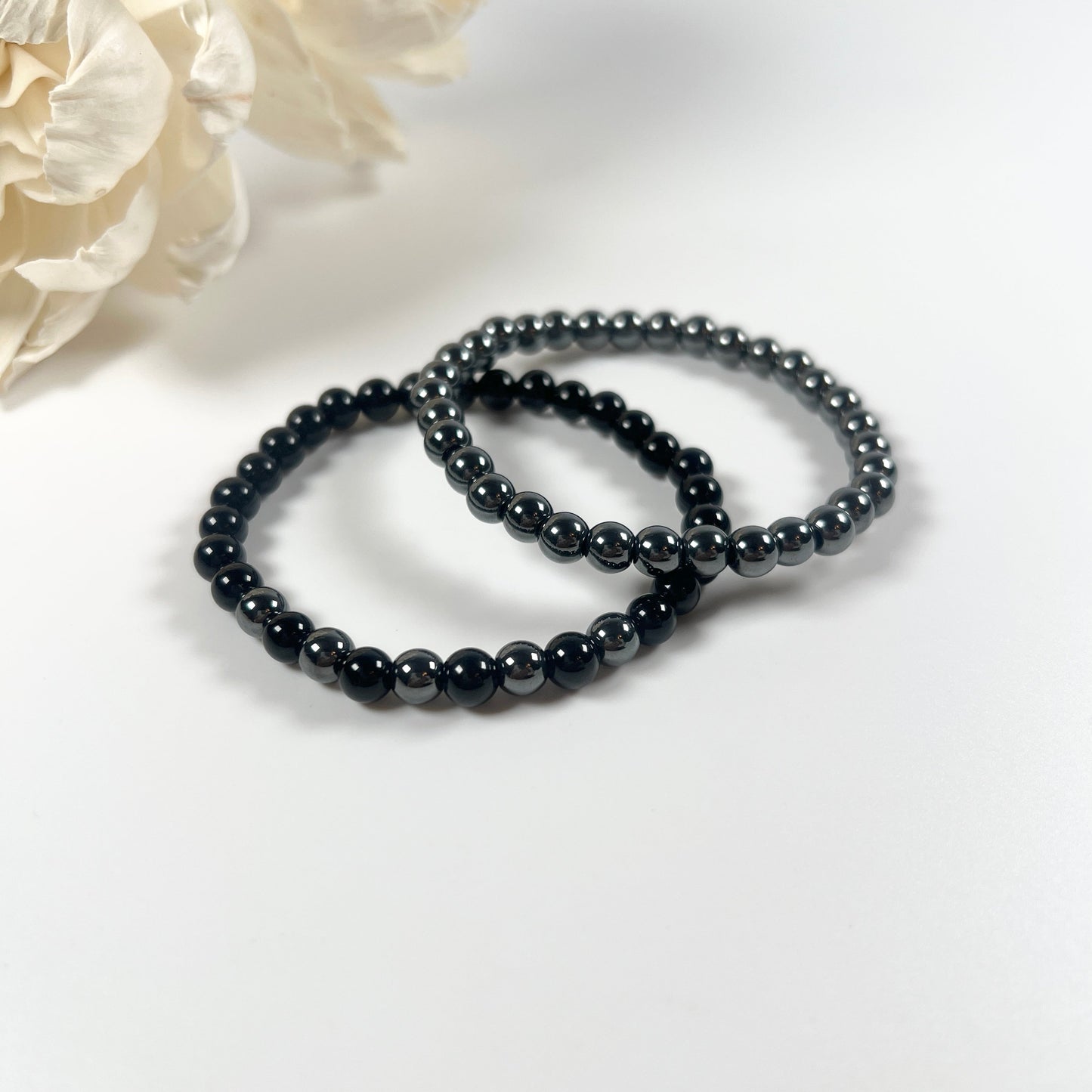 Hematite and Black Obsidian - 17cm