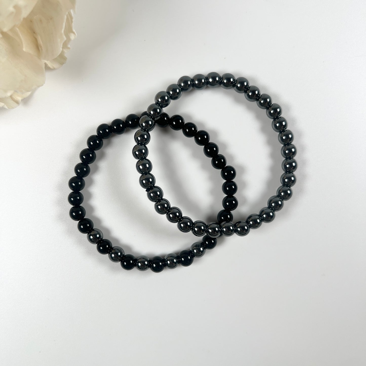 Hematite and Black Obsidian - 17cm