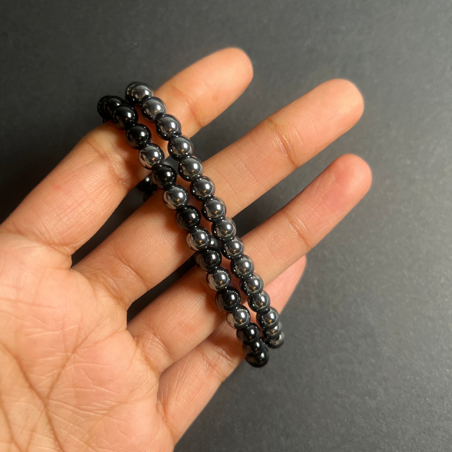 Hematite and Black Obsidian - 17cm