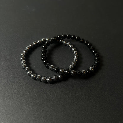 Hematite and Black Obsidian - 17cm