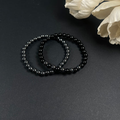 Hematite and Black Obsidian - 17cm