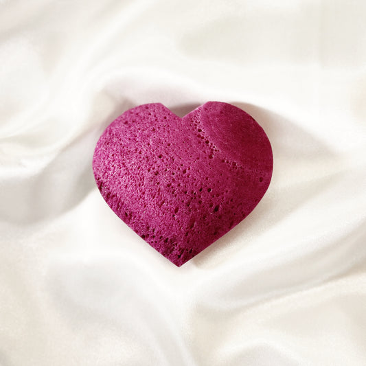 Honeycomb Ruby Heart