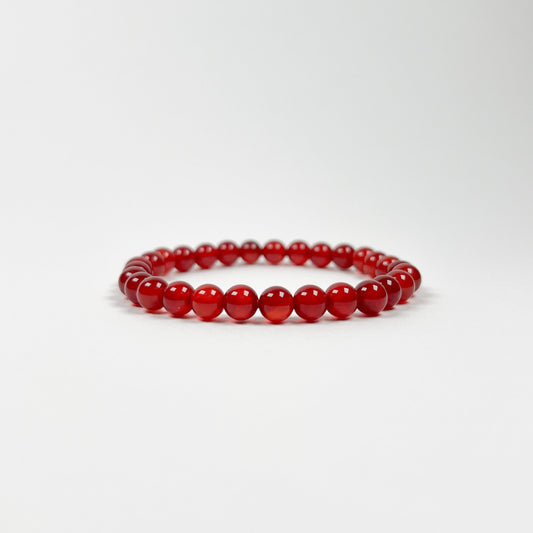 Red Carnelian- 6mm