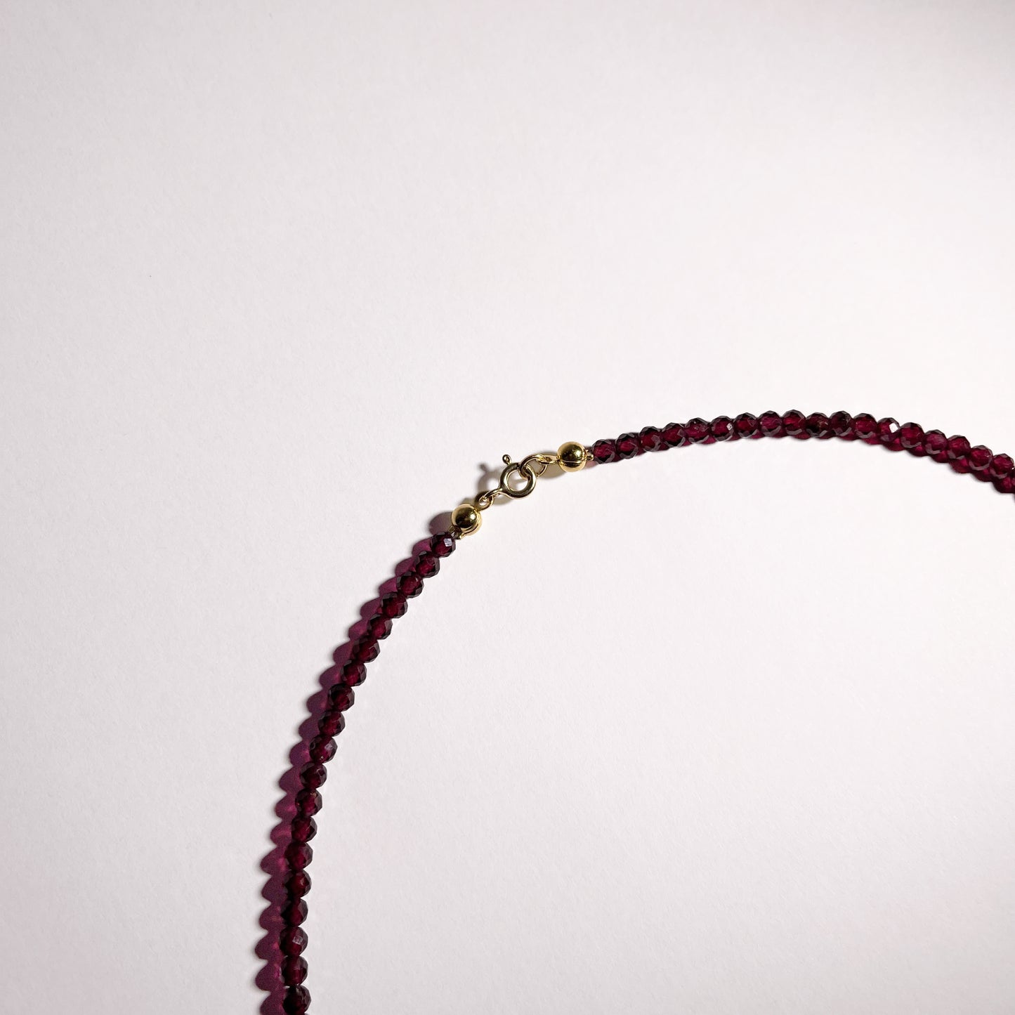 LUMINÈ — Garnet Necklace