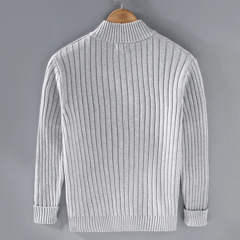 Marco men's cotton zip cardigan