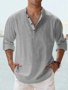 Men's linen T-shirt