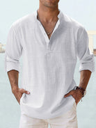 Men's linen T-shirt