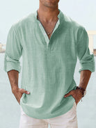 Men's linen T-shirt