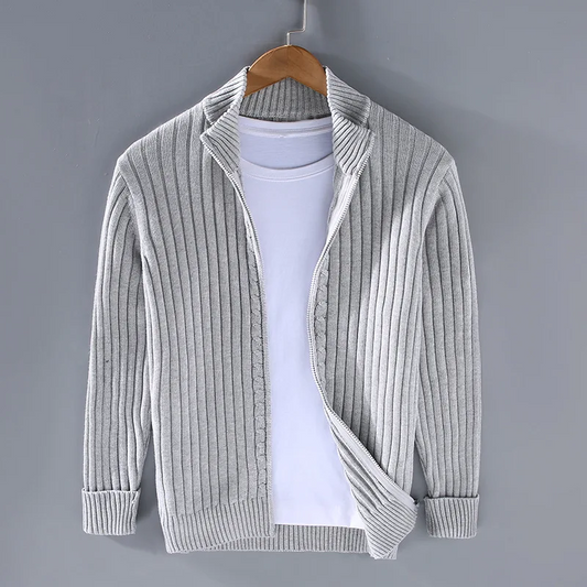 Marco men's cotton zip cardigan