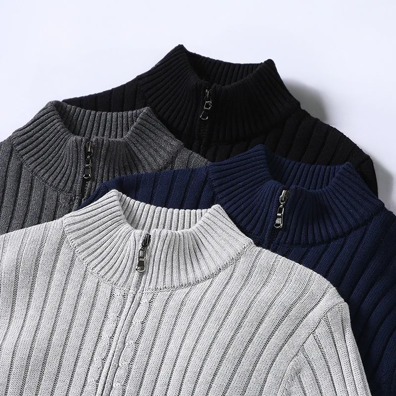 Marco men's cotton zip cardigan